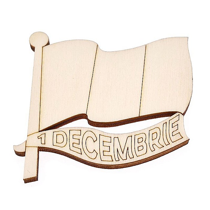 steag lemn 1 decembrie pentru pictat decor patriotic [3]
