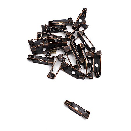 Martisor - Baze pentru brose - Ace metalice patinate, 2 cm, set 20 buc.