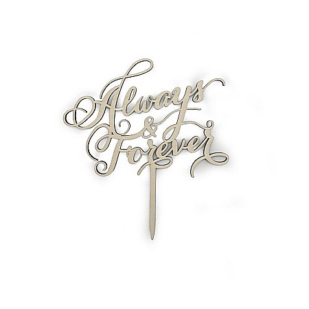 Caketoppere - Caketopper Always & Forever