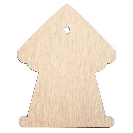 Craciun - Căsuță turtă dulce din lemn pentru decor Crăciun și pictură DIY