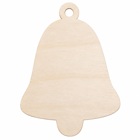 Craciun - Clopot din lemn DIY pentru decoruri de Crăciun