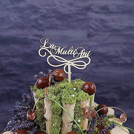 Caketoppere - Decoratiune tort - La multi ani