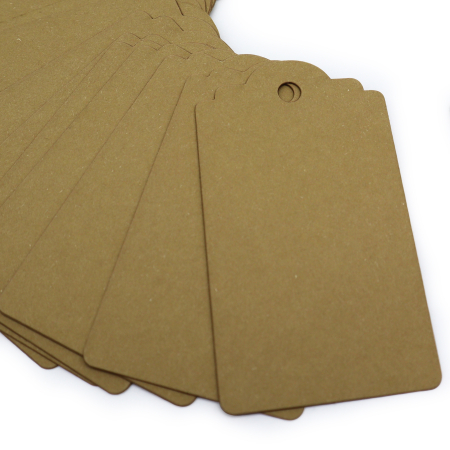 Sarbatori - Etichete din carton Kraft reciclat pentru produse handmade