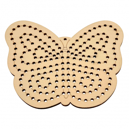 Figurina fluturaș din lemn pentru cusut - Activități creative DIY pentru copii [1]