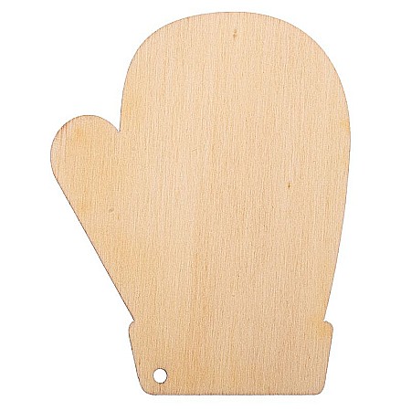 Craciun - Mănușă din lemn DIY pentru decoruri de Crăciun și proiecte handmade