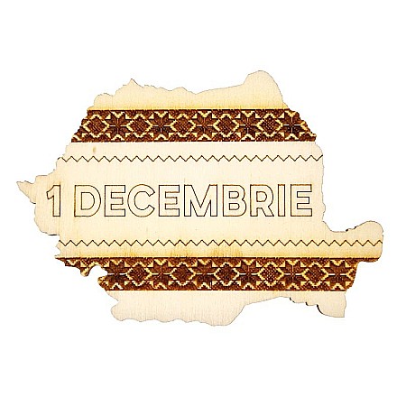 harta romania 1 decembrie lemn pentru pictat – contur gravat [5]