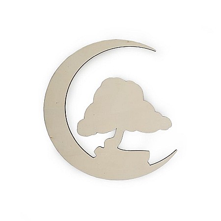 Baze pentru licheni - Luna si copac - baza pentru licheni - BL009 - BL013
