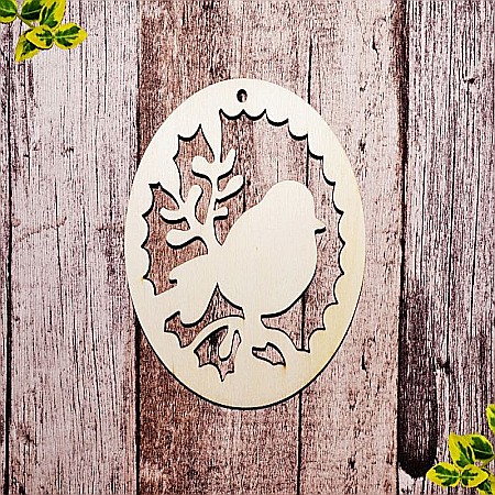 Articole DIY - Ornament cerc pasare - OD002