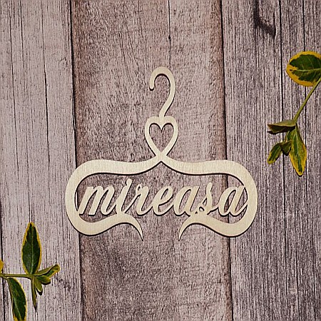 Articole DIY - Ornament umeras "mireasa" - OS017