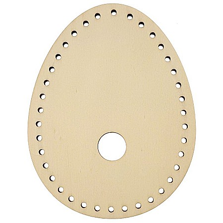 Forme pentru cusut - Ou pentru cusut, din lemn, 12 cm