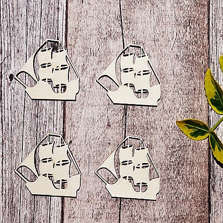 Articole DIY - Set 4 ornamente barcuta - OS007