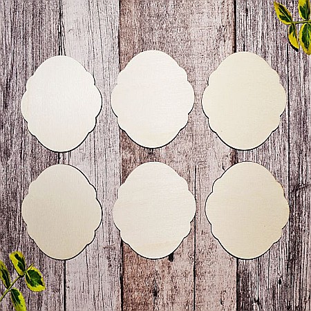 Suporturi decoupage, placute pirogravura - Set 6 placute pirogravura - PP010 - PP012