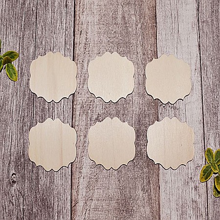 Articole DIY - Set 6 placute pirogravura - PP041 - PP043