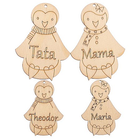 Produse personalizate - Set personalizat pinguini
