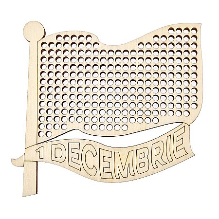 Steagul Romaniei, 1 Decembrie cu gauri pentru cusut [3]