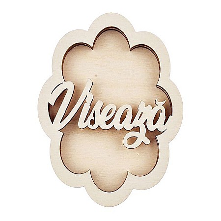 Baze pentru licheni - Viseaza - baza pentru licheni, 8 cm - BR014