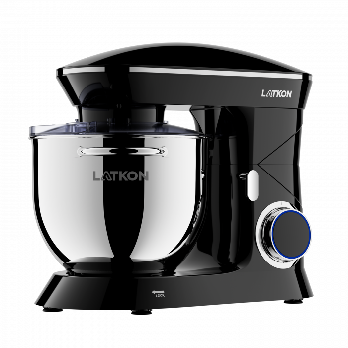 Mixer planetar Latkon LTK-1500 cu bol inox [3]