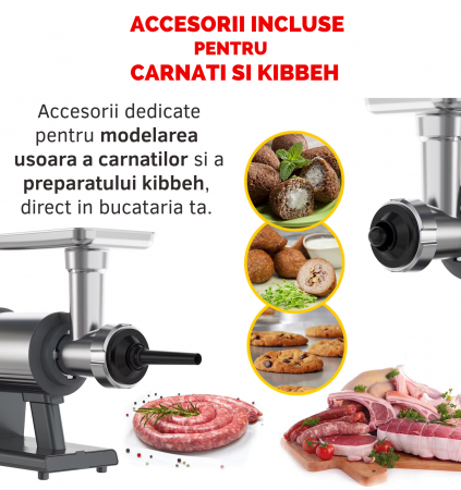 masina tocat carne Latkon MG-001 2000W cu accesoriu suc rosii [3]