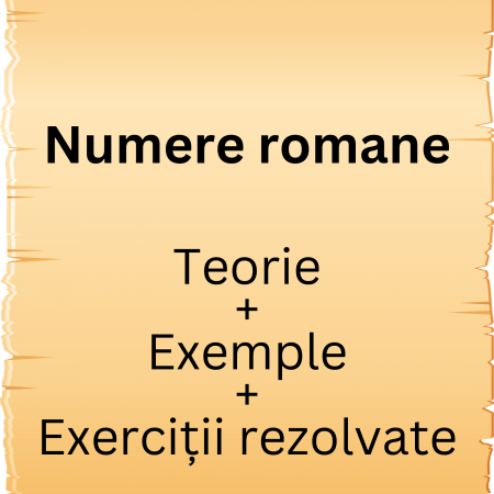 Home - Numere Romane