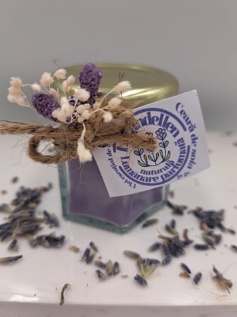 Lumânări - Lumanare cu Lavanda din ceara de Soia