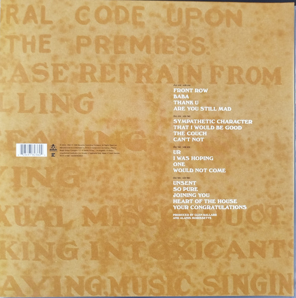 Alanis Morissette – Supposed Former Infatuation Junkie Vinil 2LP [2]