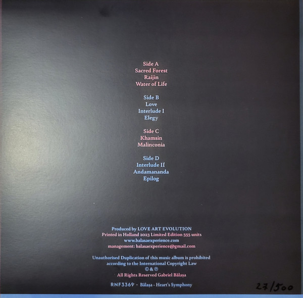 Balasa – Heart's Symphony 2LP [2]