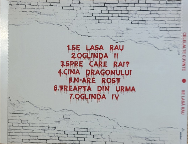 Celelalte Cuvinte – Se Lasa Rau - CD [2]