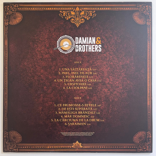 Damian & Brothers – Ursitoare - Drumul - Vinil [1LP] [2]