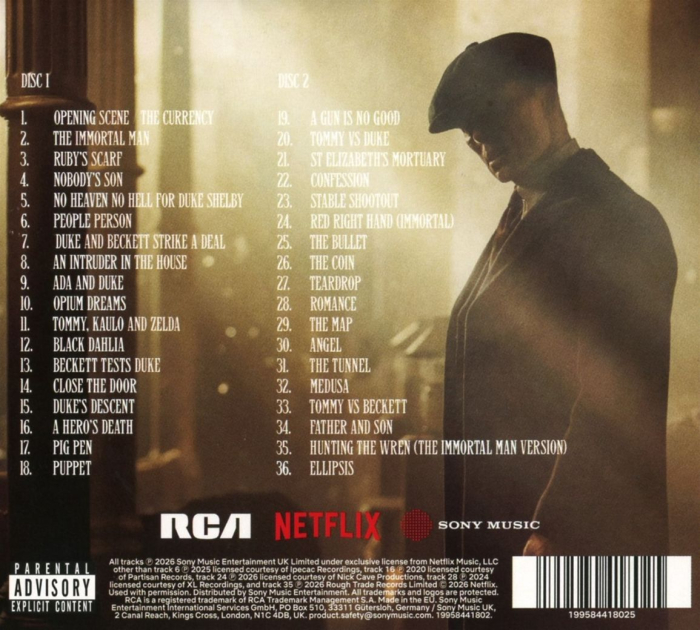 Peaky Blinders – The Immortal Man (Soundtrack) - Vinil [2LP] [2]