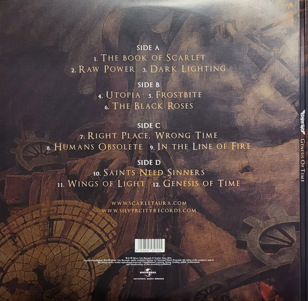 Scarlet Aura – Genesis Of Time - Vinil [2LP] [2]