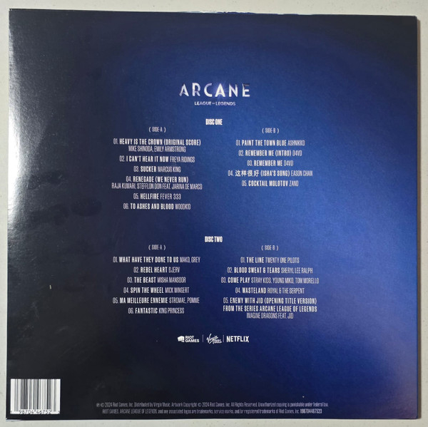Various - Arcane League Of Legends (Season Two Original Soundtrack) - Vinil [2LP] [2]