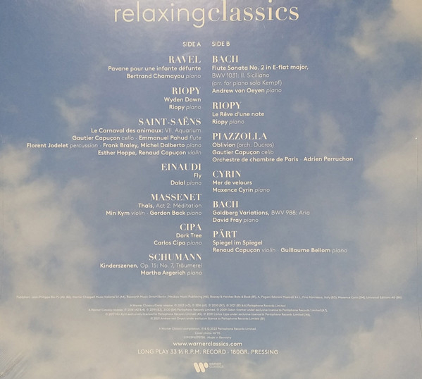Various – Relaxing Classic Vinil LP [2]