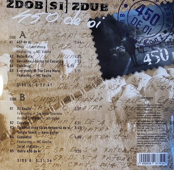 Zdob Si Zdub – 450 De Oi LP [2]