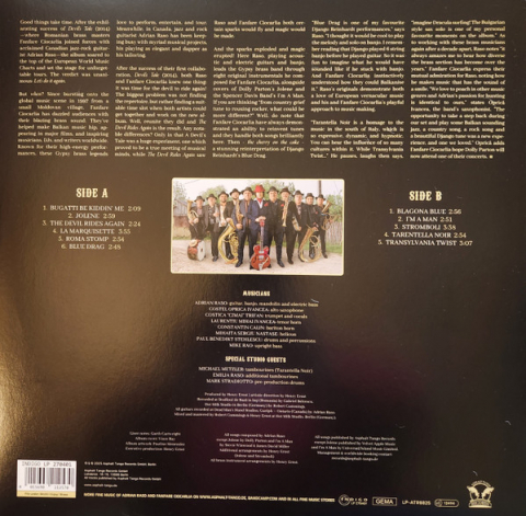 Adrian Raso, Fanfare Ciocărlia – The Devil Rides Again - Vinil [1LP] [1]