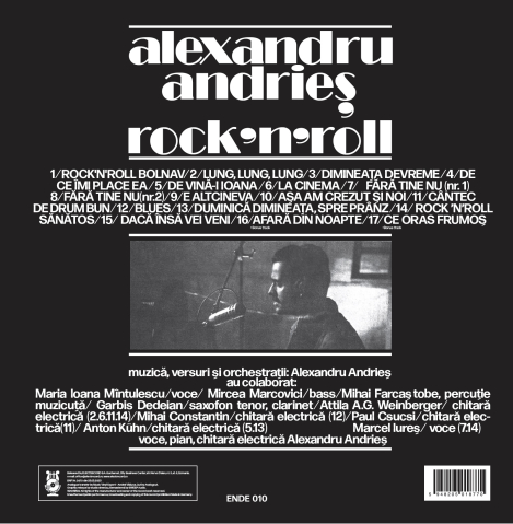 Alexandru Andries – Rock n roll - Vinil [1LP] [1]