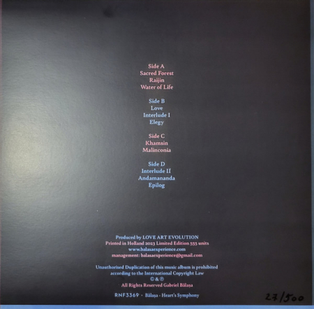 Balasa – Heart's Symphony 2LP [1]