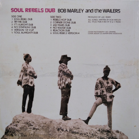 Bob Marley & The Wailers – Soul Rebels Dub Vinil 1LP [1]