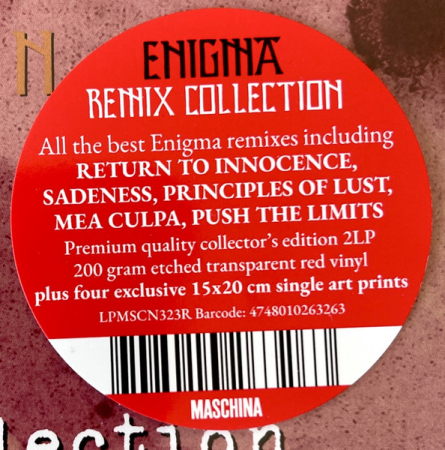 Enigma – Love Sensuality Devotion (The Remix Collection) Vinil [2LP] [1]