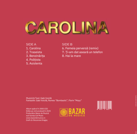 Fantastick – Carolina - Vinil [1LP] [1]