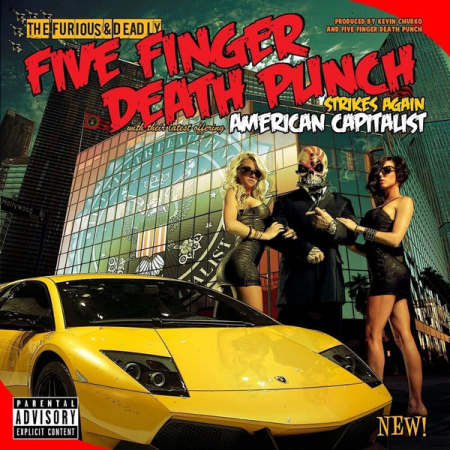 Toate - Five Finger Death Punch - American Capitalist - Vinil [1LP]