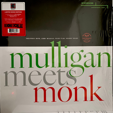 Jazz - Gerry Mulligan, Thelonious Monk - Mulligan Meets Monk - Vinil [1LP]