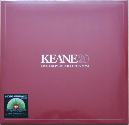 Pop - Keane - Live From Mexico City 2024 - Vinil [1LP]