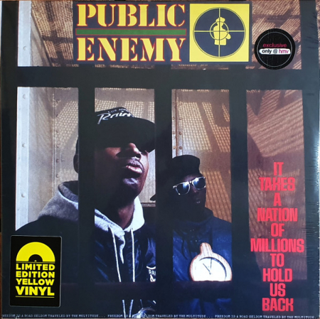 Hip Hop - Public Enemy - It Takes A Nation Of Millions To Hold Us Back - Vinil [1LP]
