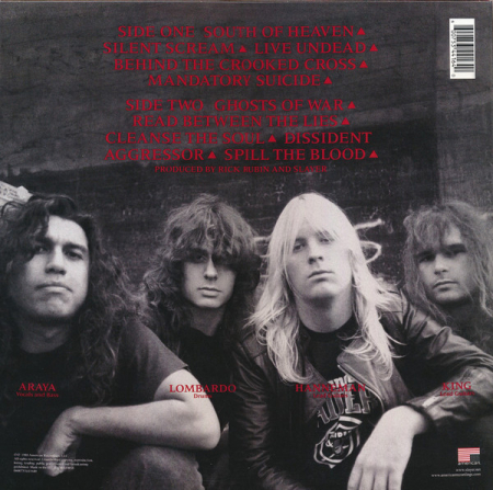 Slayer – South Of Heaven - Vinil 1LP [1]