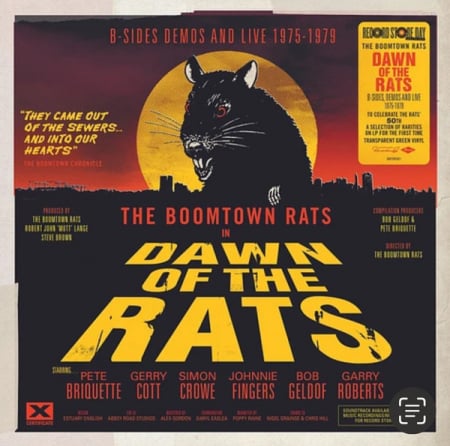 Rock - The Boomtown Rats - The Boomtown Rats in 'Dawn Of The Rats' (Demos, B-Sides And Live 1975-1979) - Vinil [1LP]