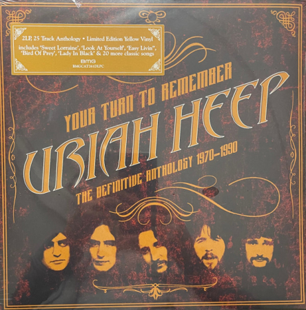 Limited Edition - Uriah Heep - Your Turn To Remember - The Definitive Anthology 1970-1990 - Vinil [2LP]