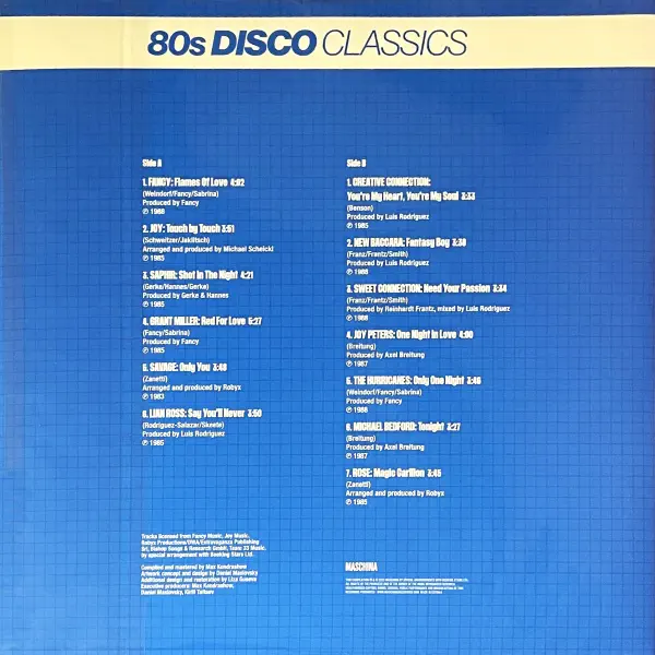 VA – DanceMaschina: 80s Disco Classics - Vinil [1LP] [1]
