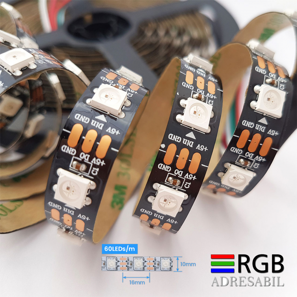Banda digitala LED WS2811 WS2812B [2]
