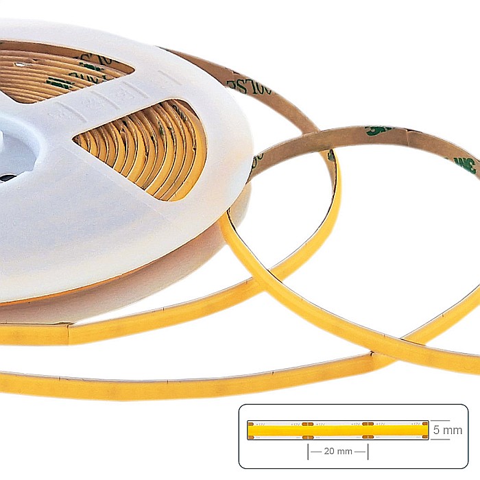 Banda led COB 5mm 384 led/m [2]