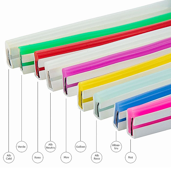 Banda led neon flex 6mm 12V [3]